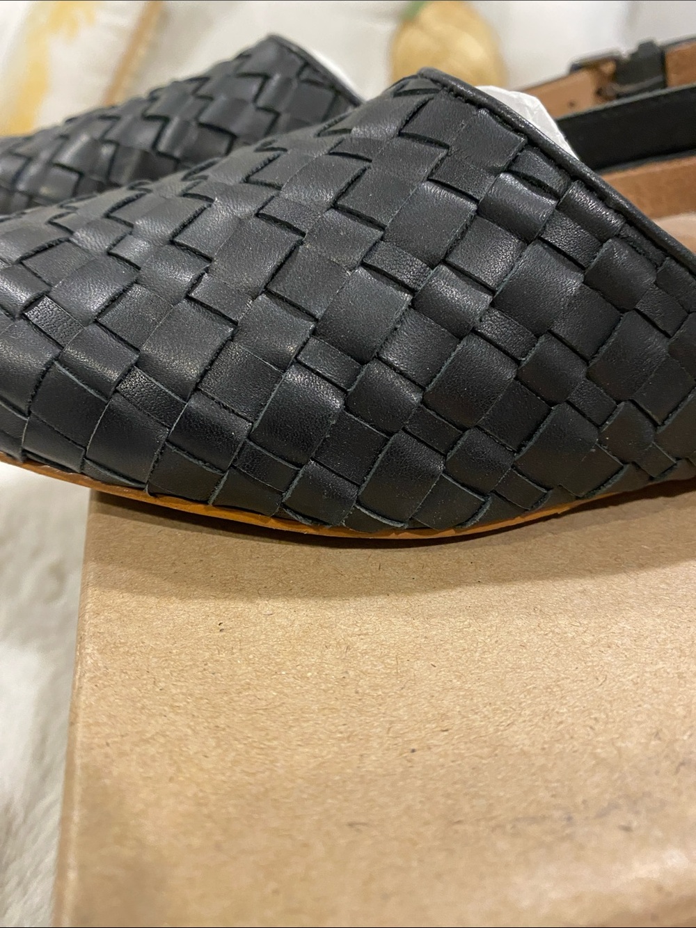 Madewell Slingback Flats in Woven Leather - Picture 13 of 13